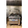 Image 1 : IMPERIAL COMMERCIAL STAINLESS STEEL 6 BURNER GAS RANGE WITH OVEN