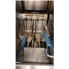 Image 3 : AMERICAN RANGE STAINLESS STEEL COMMERCIAL 2 BASKET DEEP FRYER