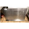 Image 3 : 2 TIER WALL MOUNTED STAINLESS STEEL SHELVES APPROX 32" & TABLE TOP STAINLESS STEEL PREP TABLE