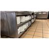 Image 2 : STAINLESS STEEL COMMERCIAL LONG NARROW EQUIPMENT SHELF APPROX 140"L X 13"D X 36"H