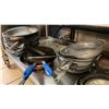 Image 3 : APPROX 18 ASSORTED COMMERCIAL GRADE FRYING PANS