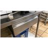 Image 3 : STAINLESS STEEL COMMERCIAL RESTAURANT 2 TIER PREP TABLE WITH 2 DRAWERS APPROX