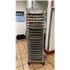 Image 2 : ALUMINUM MOBILE BAKERS RACK WITH TRAYS