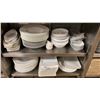Image 4 : LARGE GROUP OF ASSORTED COMMERCIAL RESTAURANT WHITE DISHWARE