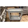 Image 2 : CONTINENTAL PLASTIC MOBILE 2 TIER UTILITY CART