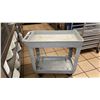 Image 2 : CONTINENTAL PLASTIC MOBILE 2 TIER UTILITY CART