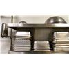Image 4 : LARGE GROUP OF ASSORTED STAINLESS STEEL INSERTS & BOWLS
