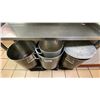 Image 2 : 4 LARGE ASSORTED SIZE COMMERCIAL STOCK POTS
