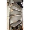 Image 1 : 3 STAINLESS STEEL WALL MOUNTED SHELVES & TABLE TOP APPROX 52"L