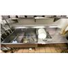 Image 3 : STAINLESS STEEL COMMERCIAL RESTAURANT DISHWASHING STATION APPROX 92"L X 32"D X 46"H