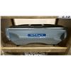 Image 3 : RUBBERMAID 3 TIER CART WITH PAPER ROLLS, SCALES & SAF-T-WRAP 18 DISPENSER