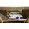 Image 4 : RUBBERMAID 3 TIER CART WITH PAPER ROLLS, SCALES & SAF-T-WRAP 18 DISPENSER