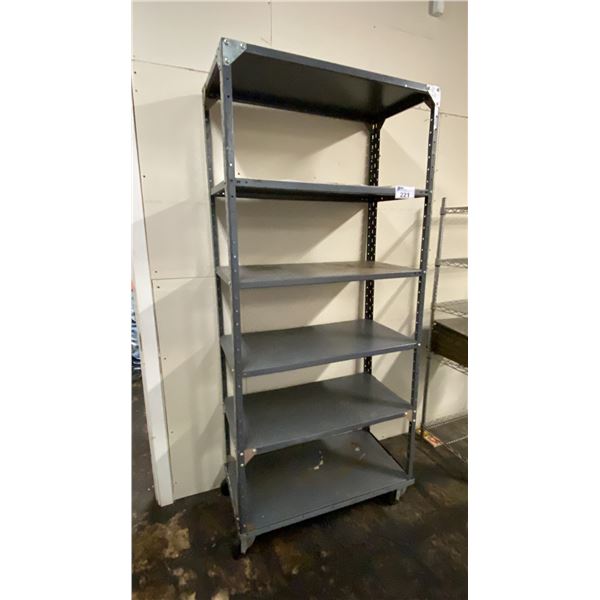 GREY 6 TIER MOBILE RACK