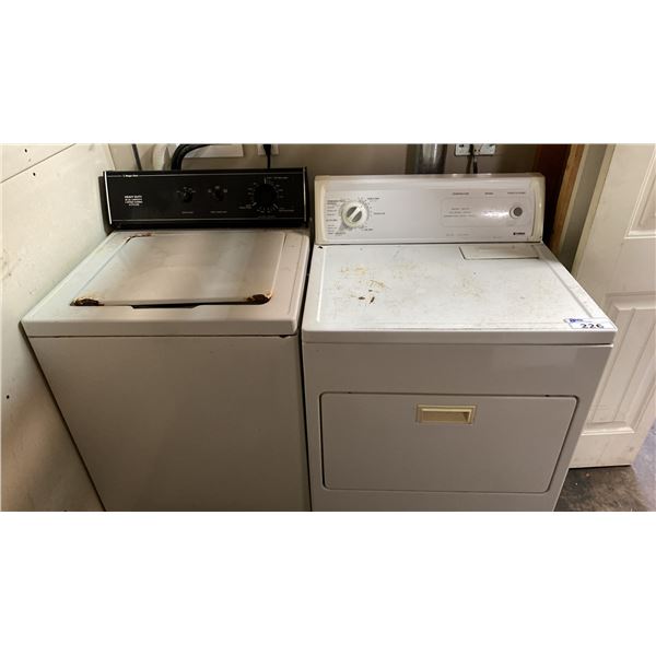 MAGIC CHEF WASHING MACHINE & KENMORE DRYER