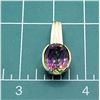 Image 9 : Large Bezel-Set Green Mystic Topaz Pendant