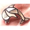Image 6 : Dolphin Pendant w/ MOP Inlay + Bonus Earrings