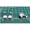 Image 8 : Dolphin Pendant w/ MOP Inlay + Bonus Earrings
