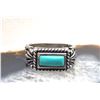 Image 1 : Carolyn Pollock-Relios Turquoise Stacker Ring