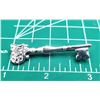Image 10 : Towle .925 Key Brooch, Lion Rampart -Key Jewelry