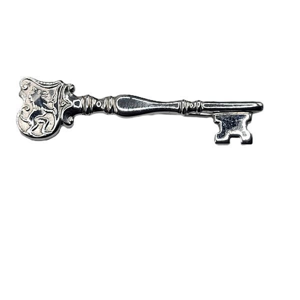 Towle .925 Key Brooch, Lion Rampart -Key Jewelry