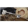 Image 3 : Towle .925 Key Brooch, Lion Rampart -Key Jewelry