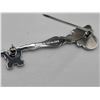 Image 9 : Towle .925 Key Brooch, Lion Rampart -Key Jewelry