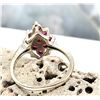 Image 5 : Nostalgic Navette Ruby Cluster Ring