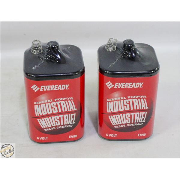 SEALED 2 EVEREADY 6 VOLT