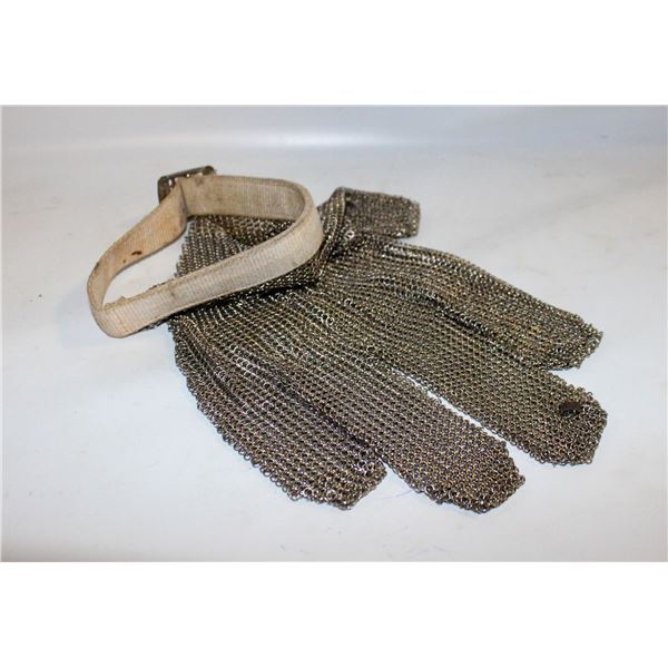 2 PAIRS OFCHAIN MAIL GLOVES FOR MEAT