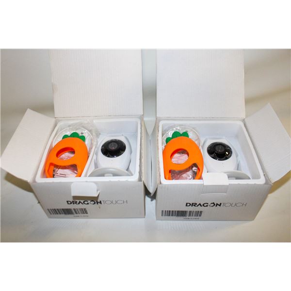 2 X DRAGON TOUCH BABY MONITORS