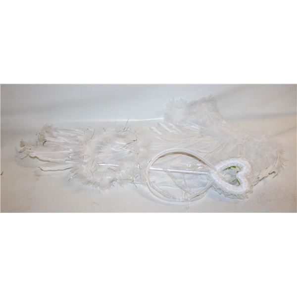 NEW ORGOUÉ ANGEL WINGS AND HALO, ANGEL COSTUME
