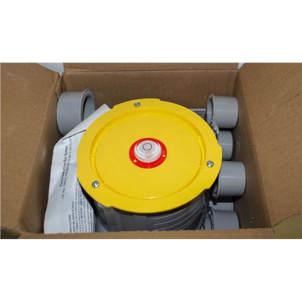 NEW - LEVITON FLOOR BOX SYSTEM