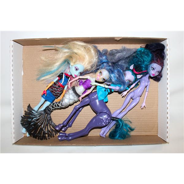 MONSTER HIGH DOLLS