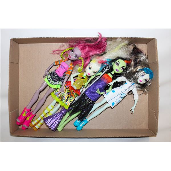MONSTER HIGH DOLLS