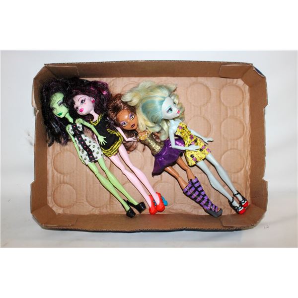 MONSTER HIGH DOLLS