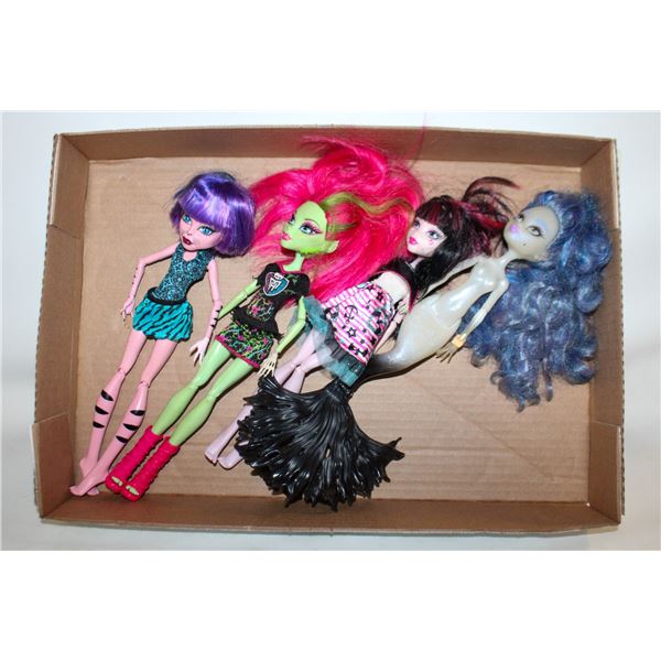 MONSTER HIGH DOLLS