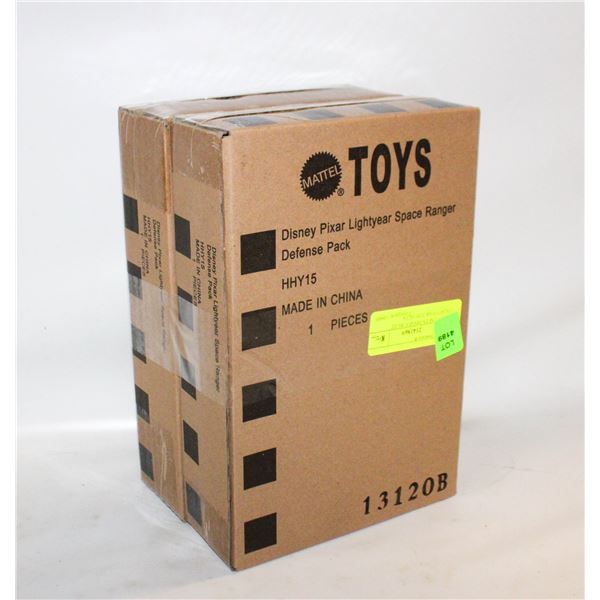 NEW - 2 SETS DISNEY BUZZ LIGHTYEAR TOY SETS