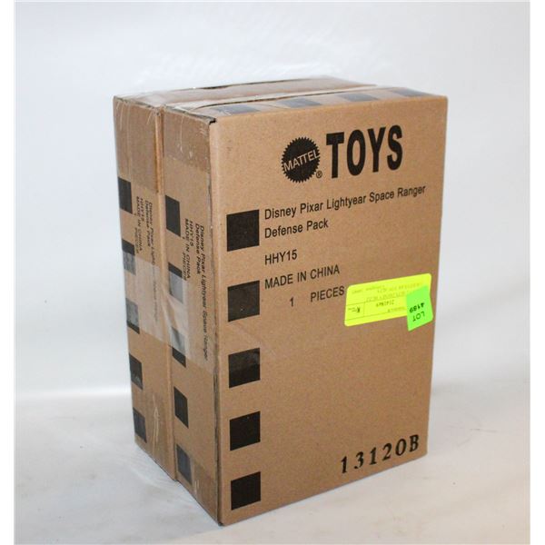 NEW - 2 SETS DISNEY BUZZ LIGHTYEAR TOY SETS