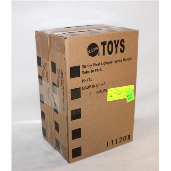 NEW - 2 SETS DISNEY BUZZ LIGHTYEAR TOY SETS