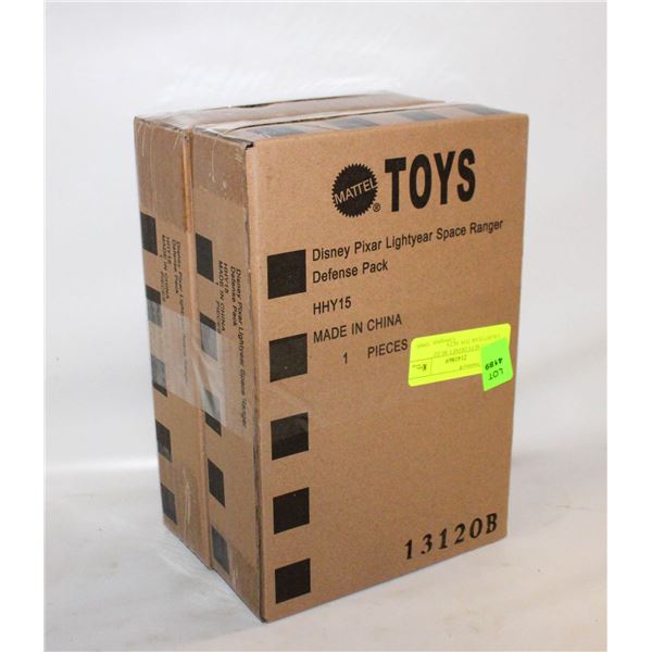 NEW - 2 SETS DISNEY BUZZ LIGHTYEAR TOY SETS