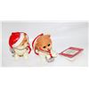 Image 1 : POMERANIAN CHRISTMAS ORNAMENTS PAIR NEW