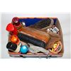 Image 1 : BOX OF SHOE CARE ITEMS SOME NEW SOME VINTAGE