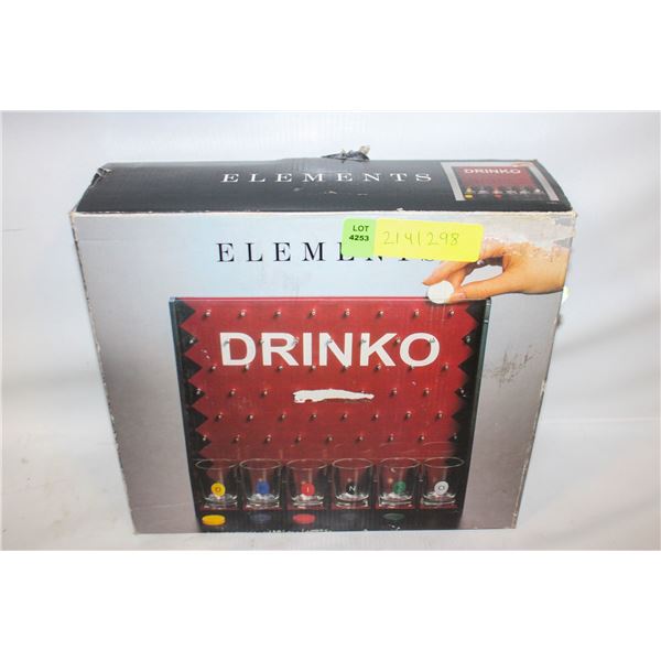 DRINKING GAME: DRINKO