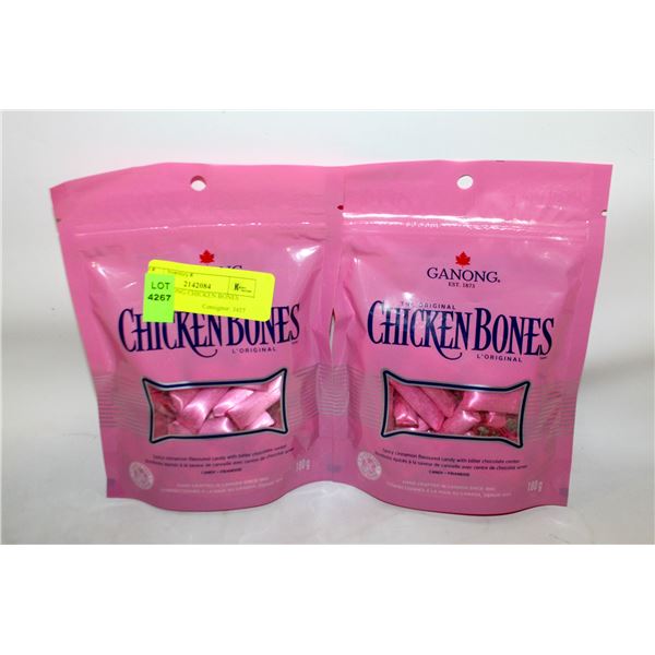 NEW GANONG CHICKEN BONES CANDY 2
