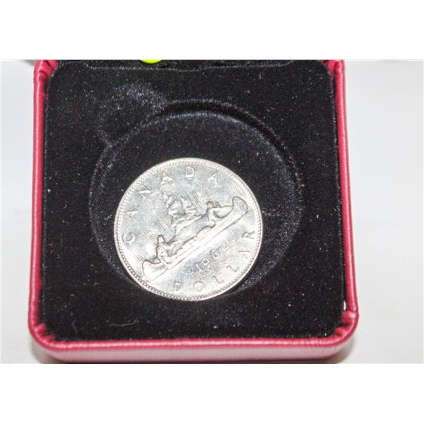 1969 CANADA DOLLAR COIN