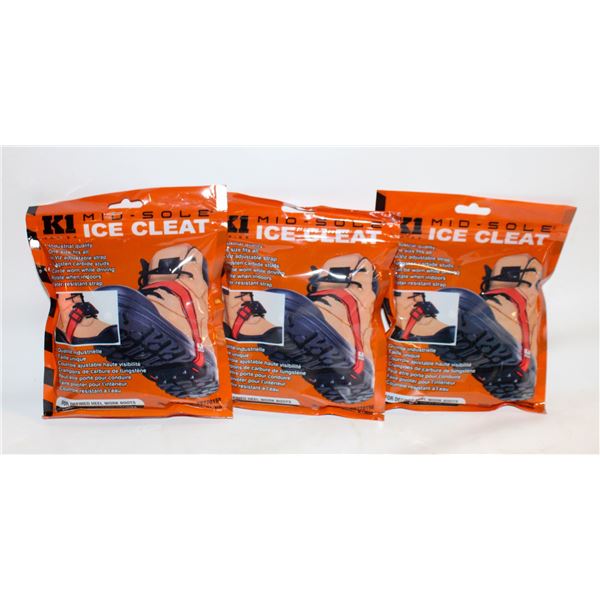 K1 MID-SOLE ICE CLEAT 2 PER PACK 3 PACKAGES