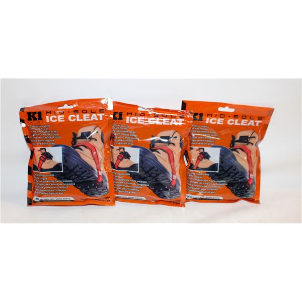 K1 MID-SOLE ICE CLEAT 2 PER PACK 3 PACKAGES