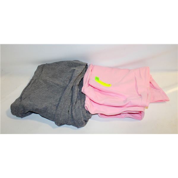 NEW BELLA YOGA PANTS 1PINK 1GREY SIZE XL