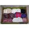 Image 1 : LARGE FLAT OF YARN
