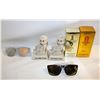 Image 1 : 2 REPLICA SPRAYS+REPLICA QUICK SILVER SUNGLASSES+